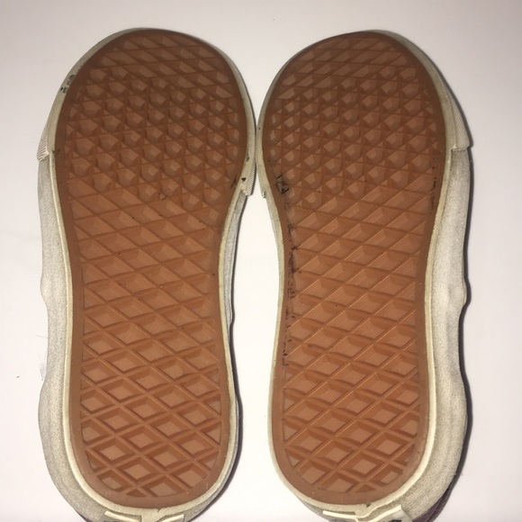 Burgundy leather Vans - Picture 5 of 8